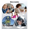 Vilupvie 156 Languages Real-Time Translation Earbuds, 0.5s Instant AI Voice