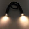 LED Neck Reading Light 3 Colors 3 Brightness Levels Bendable