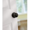 Weiser Regina Venetian Bronze Passage Door Knob, Hall/Closet Interior Door