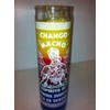 Chango Macho 7 Day Unscented 3 Color Candle in Glass