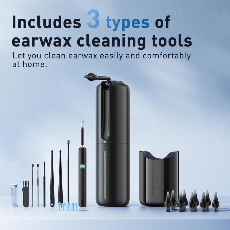 Lebbtl Ear Wax Removal - Electric Ear Irrigation Flushing System,
