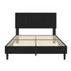 Full Size Bed Frame, Platform Bed Frame with Velvet Upholstered