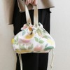 LIV PLUS LV-0012 Keepie Insulated Bag Lunch Bag Drawstring 4L