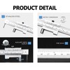 Yuecoom Parallel Crossed Caliper, 0-200mm Stainless Steel Vernier Scribing Caliper