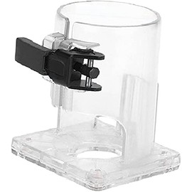 Woodworking Trimmer Router Transparent Plastic Base Power Tool Protective Shield Accessory Base (Model 3 (Advanced Thick Quick release))