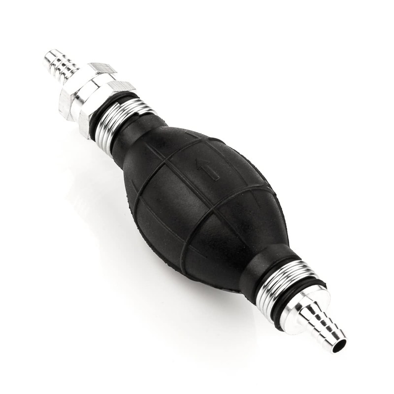 LST Kraftstoffpumpe Aluanschluss für Schlauch Innen-Ø 8mm Hand Pumpe Sechskant
