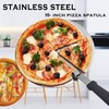 Pizza Peel Metal Steel Round Spatula Paddle Peel 10 Inch