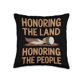 Native Pride Indigenous People Native American Throw Pillow