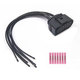 Headlight Pigtail Connector Fits Kenworth T680, Halogen Headlamp Wiring Harness Connector, Headlamp Pigtail Connector