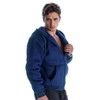 LeeHanTon Hoodies for Men Sherpa Lined Zip Up Sports Winter