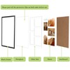PHAREGE 5 Openings 4x6 Picture Frame Collage Black, 11x14 Poster