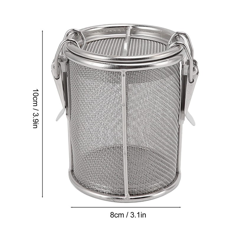 plplaaoo Stainless Steel Spice Filter Tea Filter Tea Ball Net