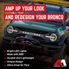 AMERICAN MODIFIED Tomahawk Front Replacement Grille with Off Road Lights