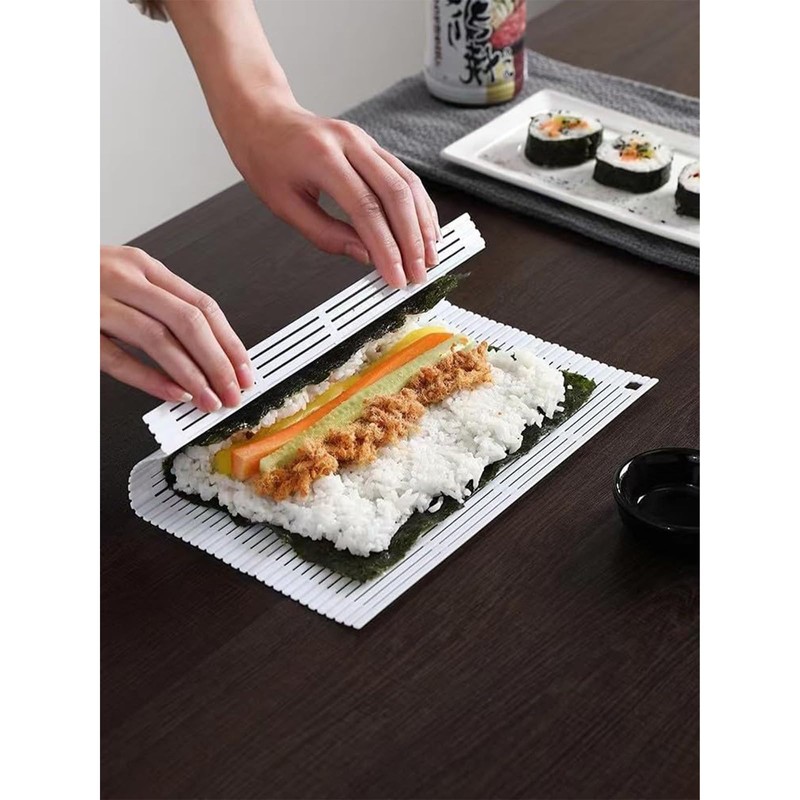 2 Pcs Plastic Sushi Mat Sushi Making Kit Sushi Maker