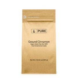 Pure Original Ingredients Ground Cinnamon (2 lb) Pure Cinnamon Cassia, Baking & More, Strong & Flavorful
