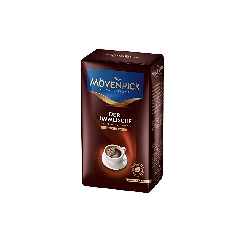 Mövenpick Himmlische Original German roast ground coffee 500g (pack of