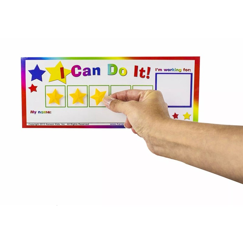 Kenson Kids I Can Do It! Star Token reward board,