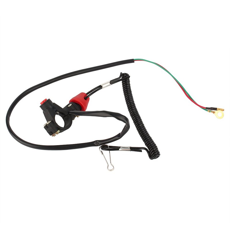Engine Kill Stop Switch, motorbike cut out quad replacement Mini