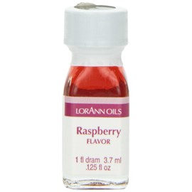 LorAnn Raspberry SS Flavor, 1 dram bottle (.0125 fl oz - 3.7ml - 1 teaspoon) - 12 Pack