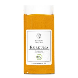 Boomers Gourmet - Premium Organic Turmeric Powder I Curcuma Powder (English: Tumeric Powder) in Organic Quality - Refill - 100 g
