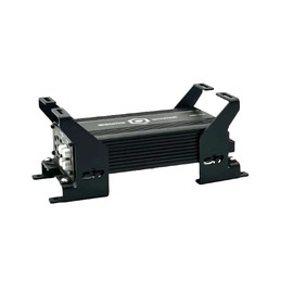 Droppin' Hz 2HD Mini 2 Amp Rack, Compact Laser-Cut Steel Audio Equipment Rack for Motorcycle Installs, Amps Rack with Black Powder Coat Finish, Racks for Sound Equipment, Amplifiers Not Included