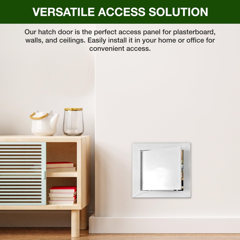 MYPURECORE Versatile ABS Plastic Inspection Hatch - Access Panel for