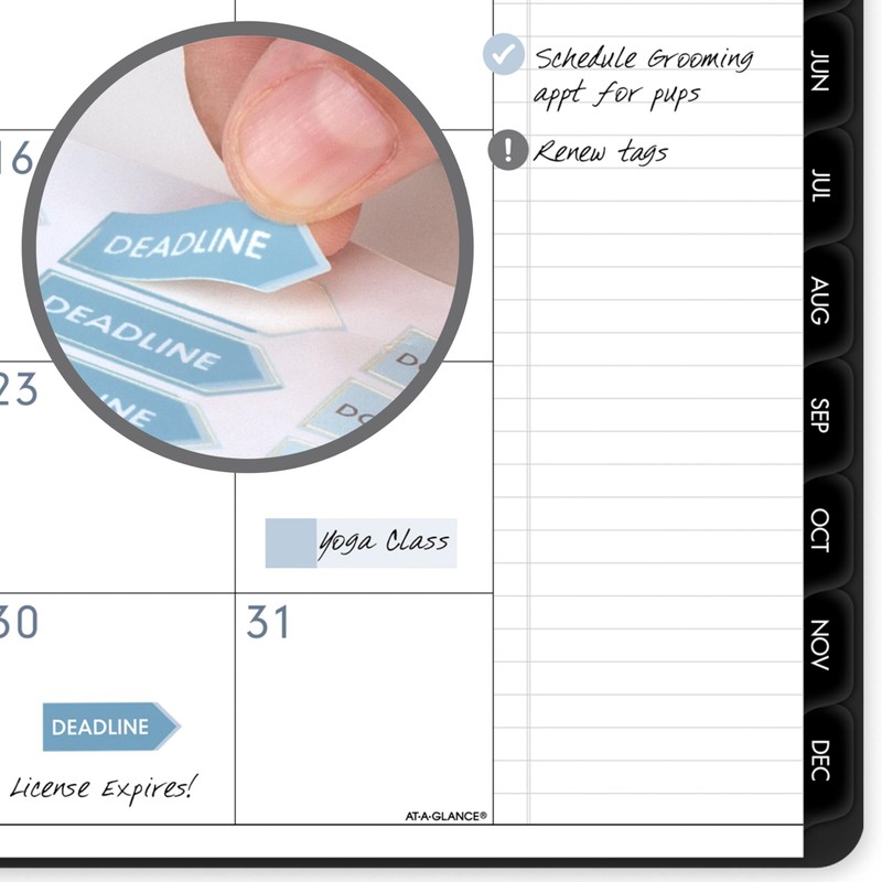 AT-A-GLANCE 2026 Planner, Monthly, 9" x 11", Large, Contemporary Lite,