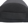 Under Desk Footrest Black Comfortable Relaxing Semi Circular Detachable Zipper