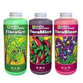 Flora Series 3 Quarts - Floragro Floramicro & Florabloom 32oz GRO Bloom MICR .*#GH45843 3468-T34562FD90185