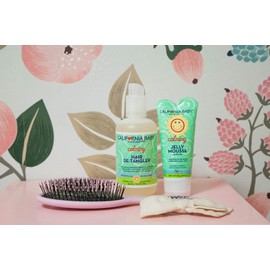 California Baby Calming Jelly Mousse Hair Gel - Styling Hair Gel for Infants and Toddlers, Calming French Lavender Pure Essential Oils and Clary Sage, Medium Hold, 2.9oz