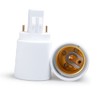 XYX GX23 to E27/E26 LED Light Sockets Adapter, Light Bulb