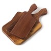 Brazos Home Dark Walnut Wood Cutting Board for Kitchen, 2