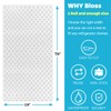 Bloss Refrigerator Liners for Shelves/Refrigerator Shelf Liners/Washable Fridge Liners/Roll Pack
