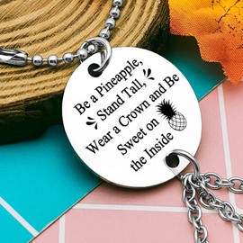 Pineapple Car Rear View Mirror Pendant Car Hanging Ornament Pineapple Gift Birthday Gift for Women Men Pineapple Lover Gift for Her Encouragement Gifts for Daughter Sister Friend Motivational Gift