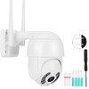 2in Waterproof PTZ Mini Dome Camera 1080P WiFi 8 Lights