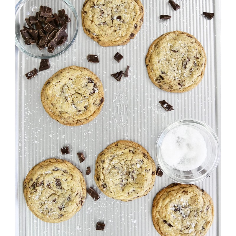 USA Pan Bakeware Cookie Sheet, Large, Warp Resistant Nonstick Baking