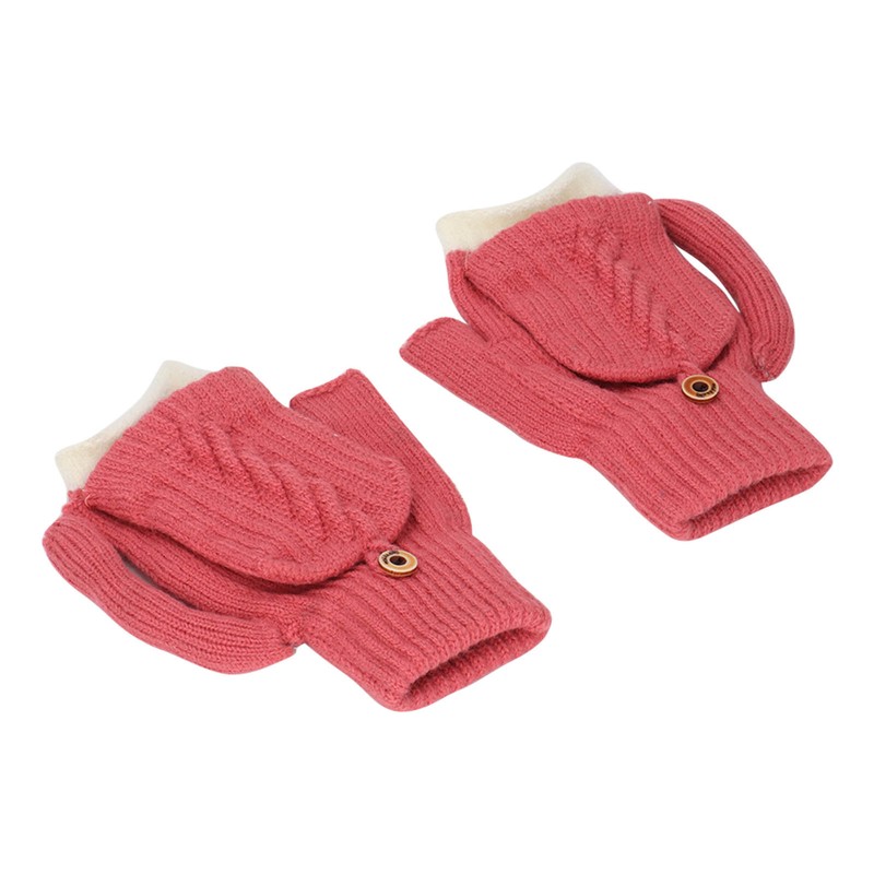 2 PCS USB Heated Gloves Double Sided Heating Knitted Gloves