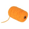 Tufting Yarn Orange 437yd Long 0.2in Wide Shrink Resistant Cotton