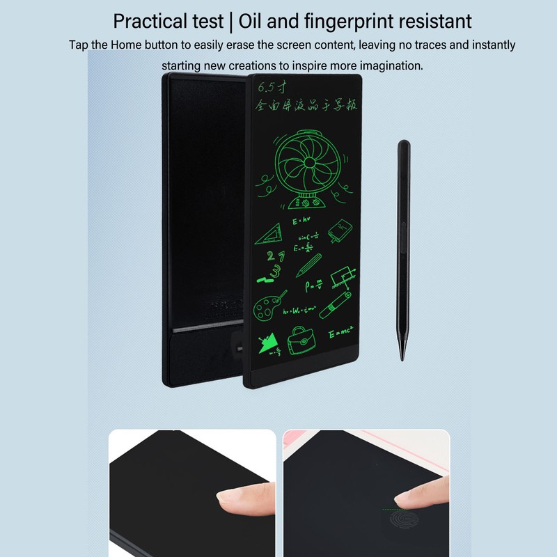 LCD Writing Tablet 6.5 Inch Electronic Graffiti Hand Painted Pad