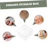 OATIPHO 6 Pack Plastic Drawer Organizers Sturdy Vanity Organizer Trays
