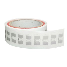 YANZEO 100Pcs UHF RFID Tag 860-960MHZ RFID Stickers with KM4Q Chip for Supermarket,Library,Document,Warehouse,Management