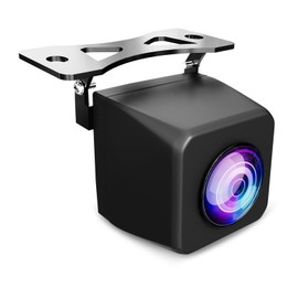 Uonze Mini Wired Rear View Camera, 12V Car Rear View Camera, 150° Wide Angle with Night Vision Function, Rear View Camera for Cars, Trucks, Motorhomes, Vans, Caravans and Trailers