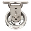 Pulley Wheel Bidirectional Rust Proof Silent Rotation Traction Wheel for