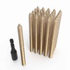 Hanger Bolts,Single Pointed Double Ended Screw 20PCS 3-1/2" (20, Yellow,