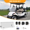 RIZINKART Golf Cart Windshield for Yamaha G29,Customize 5MM Thicken Windshield