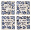 Sass & Belle Blue Willow Coasters