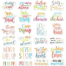 24 count Inspirational Fridge   Verse Locker  for Girls Cute Motivational Quotes Refrigerator Decorations for Classroom Whiteboard School(Biblical Style) - Color: Stylish Style