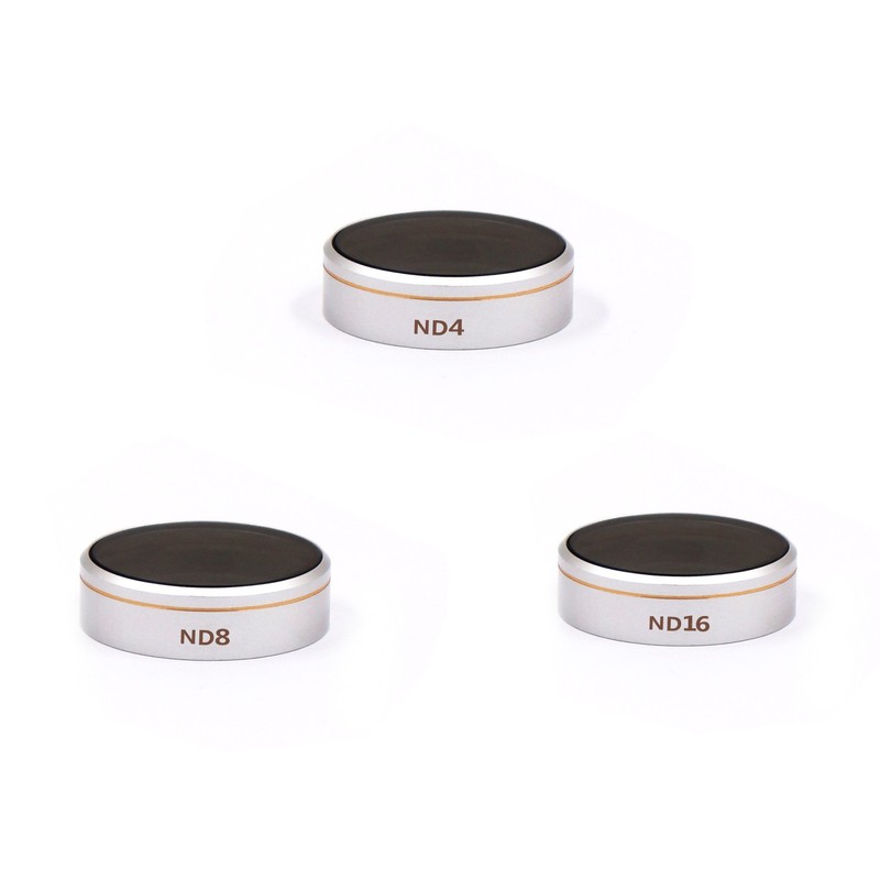 LENSKINS 3 Pack ND4/ND8/ND16 Filter Kits for DJI Phantom 4