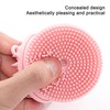 3 In 1 Cleansing Shampoo Manual Massage Brush Dual Head