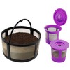 Reusable Mesh Ground Coffee Filter Carafe for Keurig K-Duo Essentials